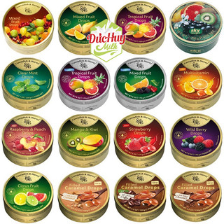 Kẹo trái cây hộp thiếc Cavendish & Harvey hộp 200gr Đức