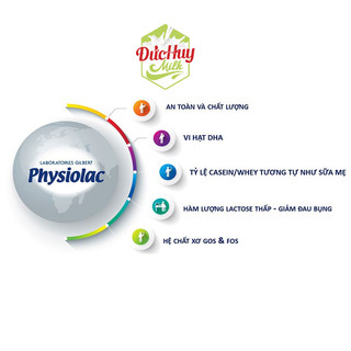 Sữa bột Physiolac 2 Pháp 900g