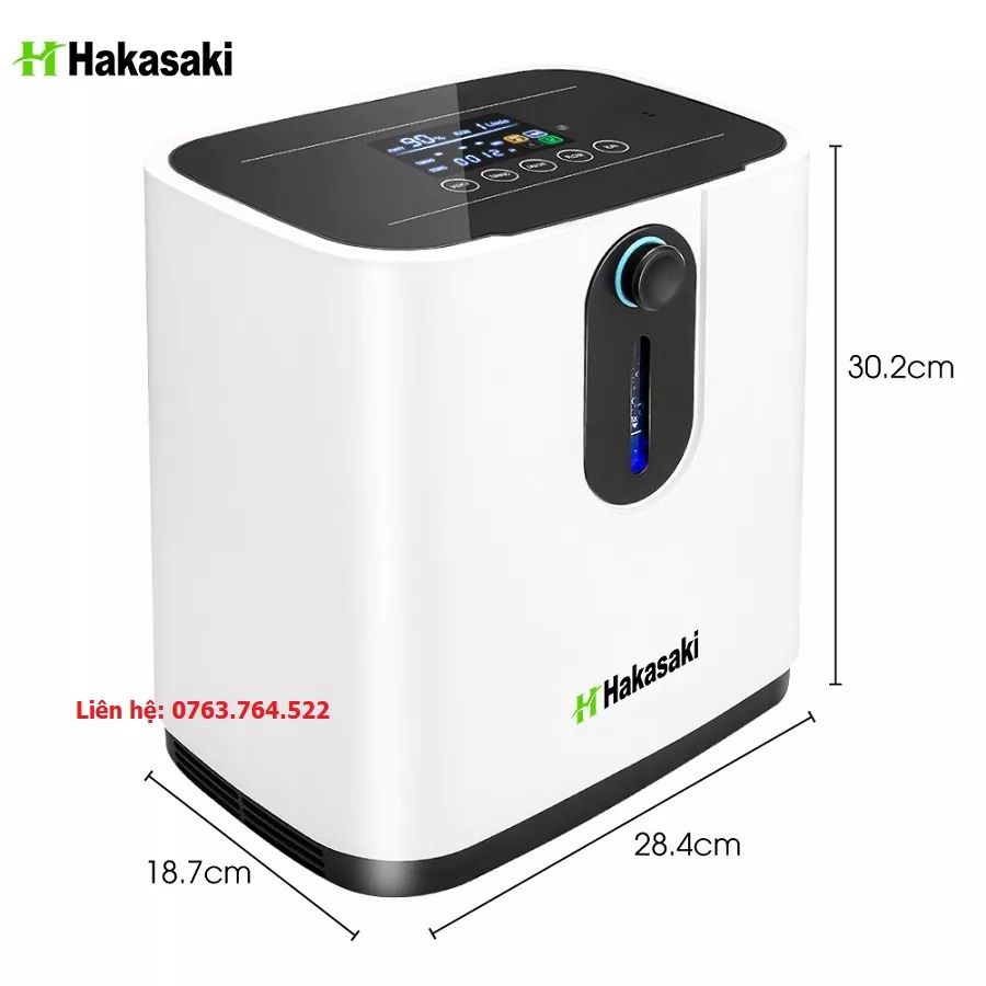 Máy tạo oxy y tế chính hãng - công nghệ nhật bản Hakasaki