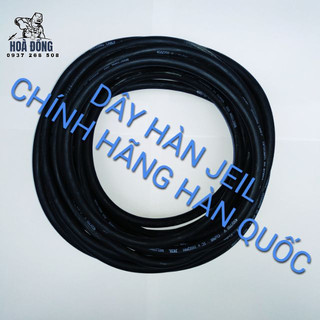 Bộ 10 mét dây cáp hàn Hàn Quốc JEIL 16 đồng đẹp