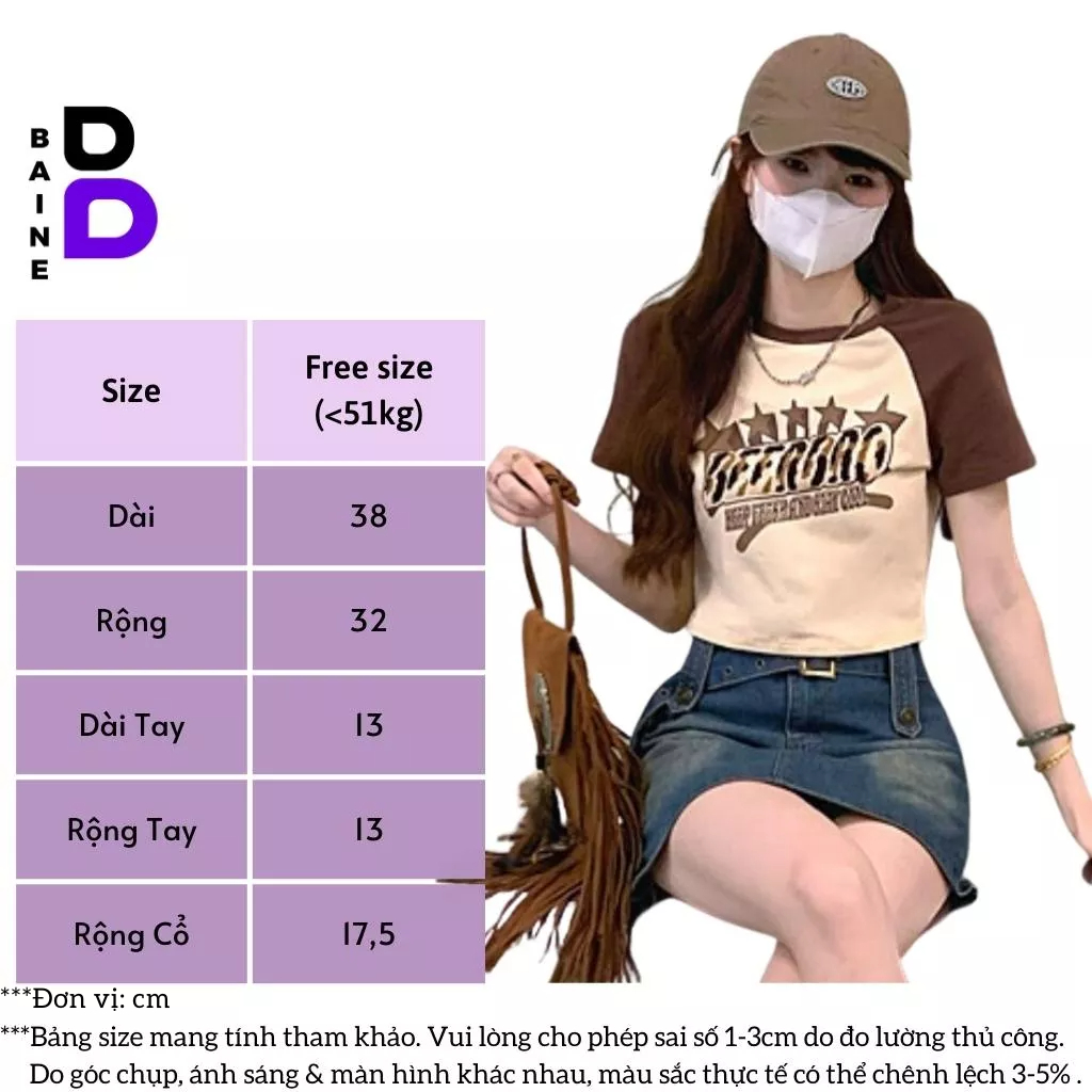 Áo Croptop Cổ Tròn Tay Ngắn BEER BRO Chất Thun Borip Kiểu Sexy Nữ, Áo Thun Ôm Body In Hoạ Tiết Đẹp Tôn Dáng BAINE