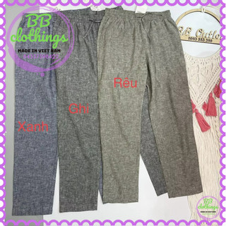 Quần linen nam xuất dư xịn