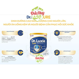 [CHÍNH HÃNG] Sữa bột Dr.Luxia Sure 900g Mới