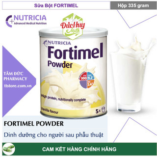FORTIMEL [Hộp 335g] - Sữa bột forrtimel dinh dưỡng cho người sau mổ / phẫu thuật [forticare]