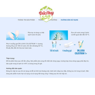 [Siêu Sale] Sữa non Dr.Luxia Colostrum Step 1,2,3 Lon 800g[Date 03-05/2023]