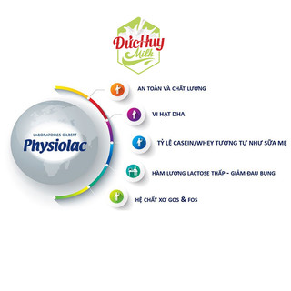 Sữa bột Physiolac 3 400g (Từ 1-3 Tuổi)