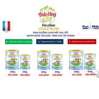 Sữa bột Formilac Optipro số 1,2,3,4,Pedia,Grow Lon 800g