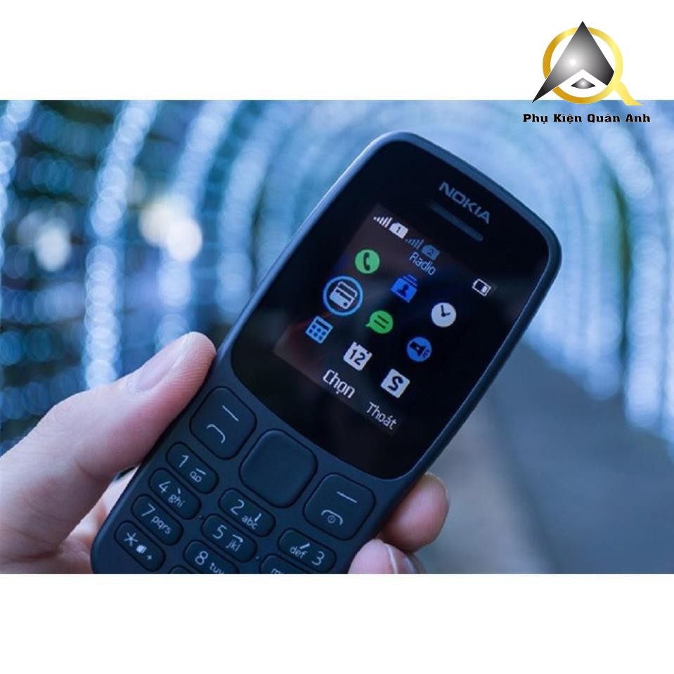 Điện Thoại Nokia 106 2 Sim  Đủ Pin Sạc- Hàng New