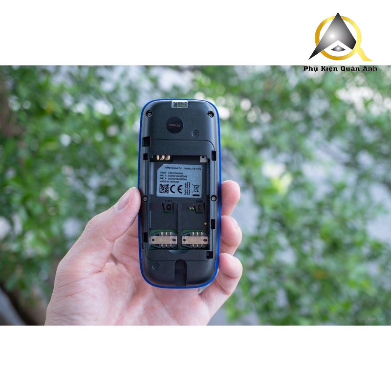 Điện Thoại Nghe Gọi Nokia 105  2 Sim - Hàng Mới Chính Hãng Fulbox -  Tặng kèm pin + sạc