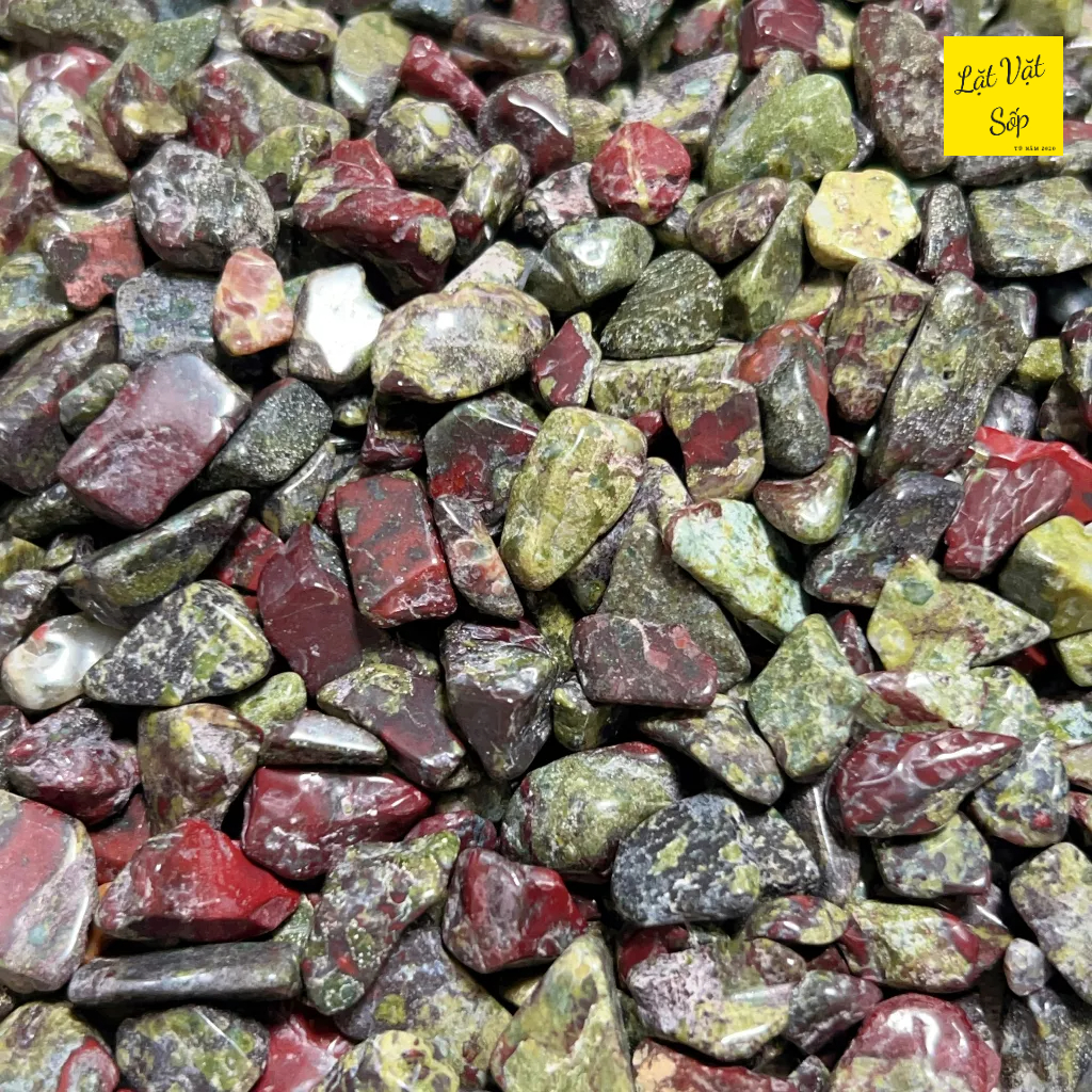 100g Vụn đá Dragon's Blood - Đá huyết rồng tự nhiên