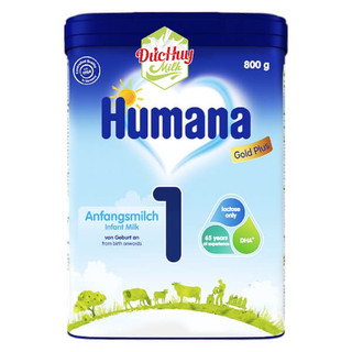 Sữa bột Humana Gold Infant formula Số 1 Lon 800g (Mới)_Duchuymilk