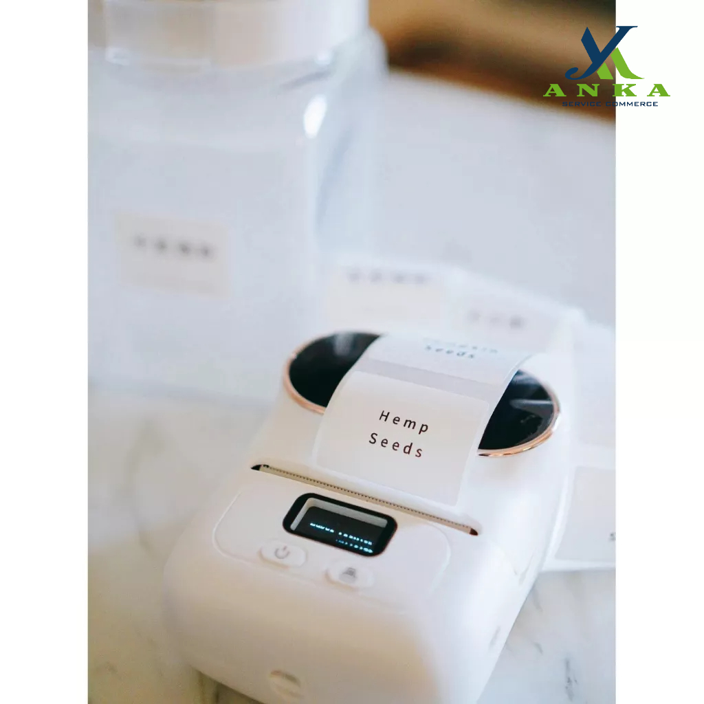 Máy In Nhãn Di Động M110, Bluetooth, In Qua App