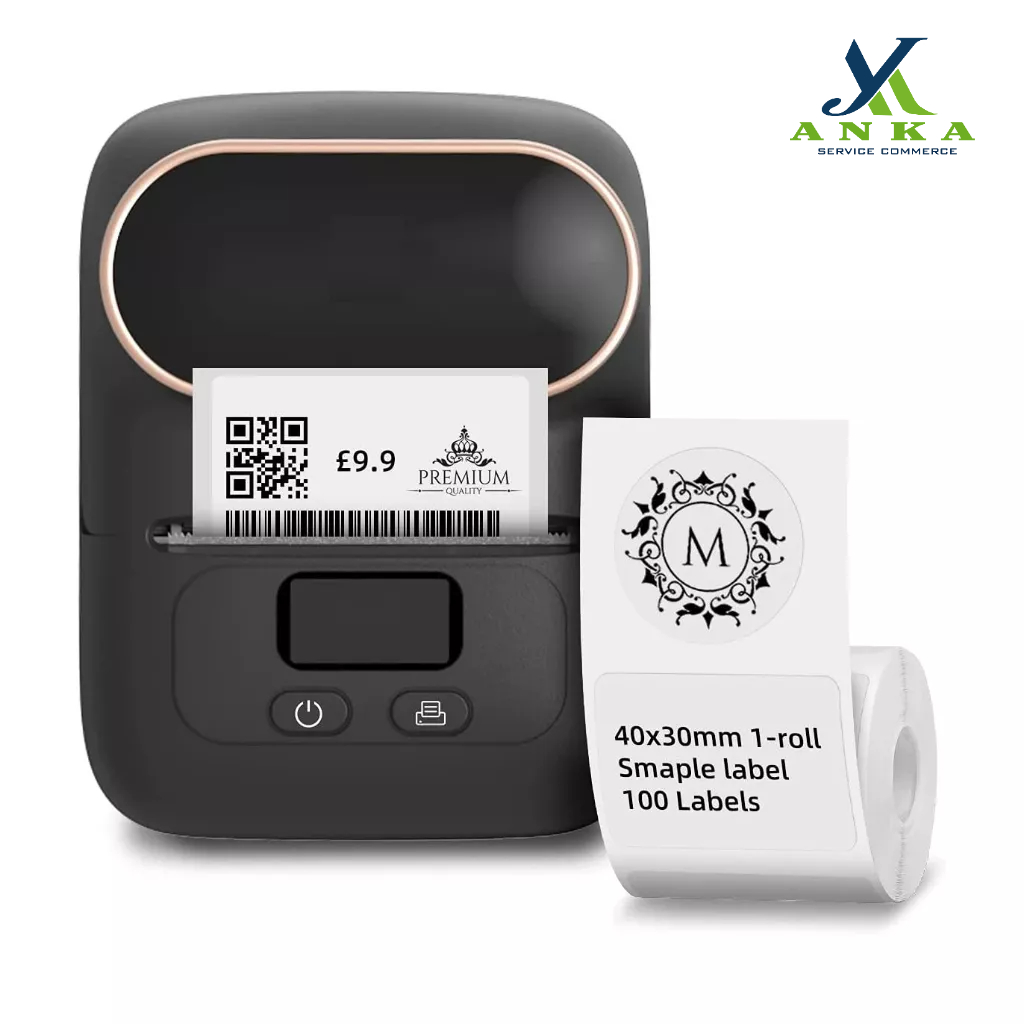 Máy In Nhãn Di Động M110, Bluetooth, In Qua App