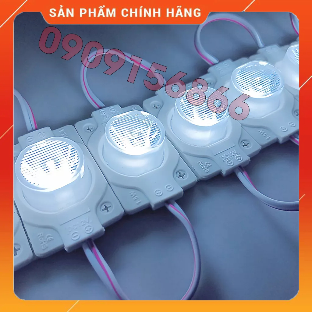 Đèn led hắt dọi 1 bóng 2835 siêu sáng -12v- 20 bóng/1 dây, chống nước, độ bền cao