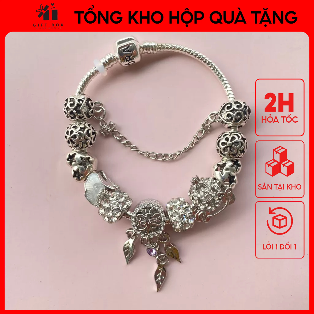 Vòng charm Pandora phong cách cổ tích may mắn - Giao hàng nhanh - P43