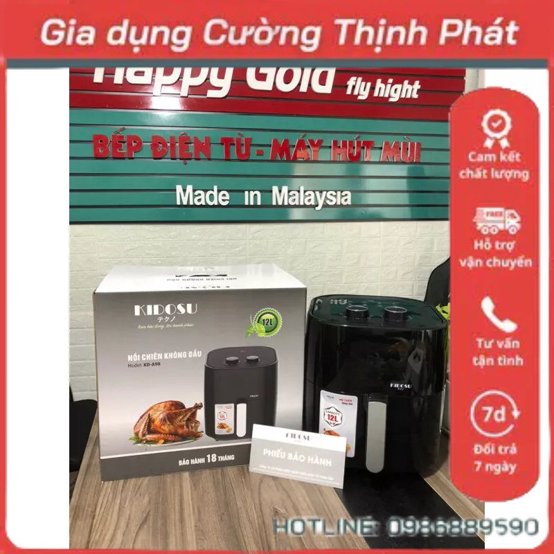 Nồi chiên không dầu KIDOSU model: KD-A98
