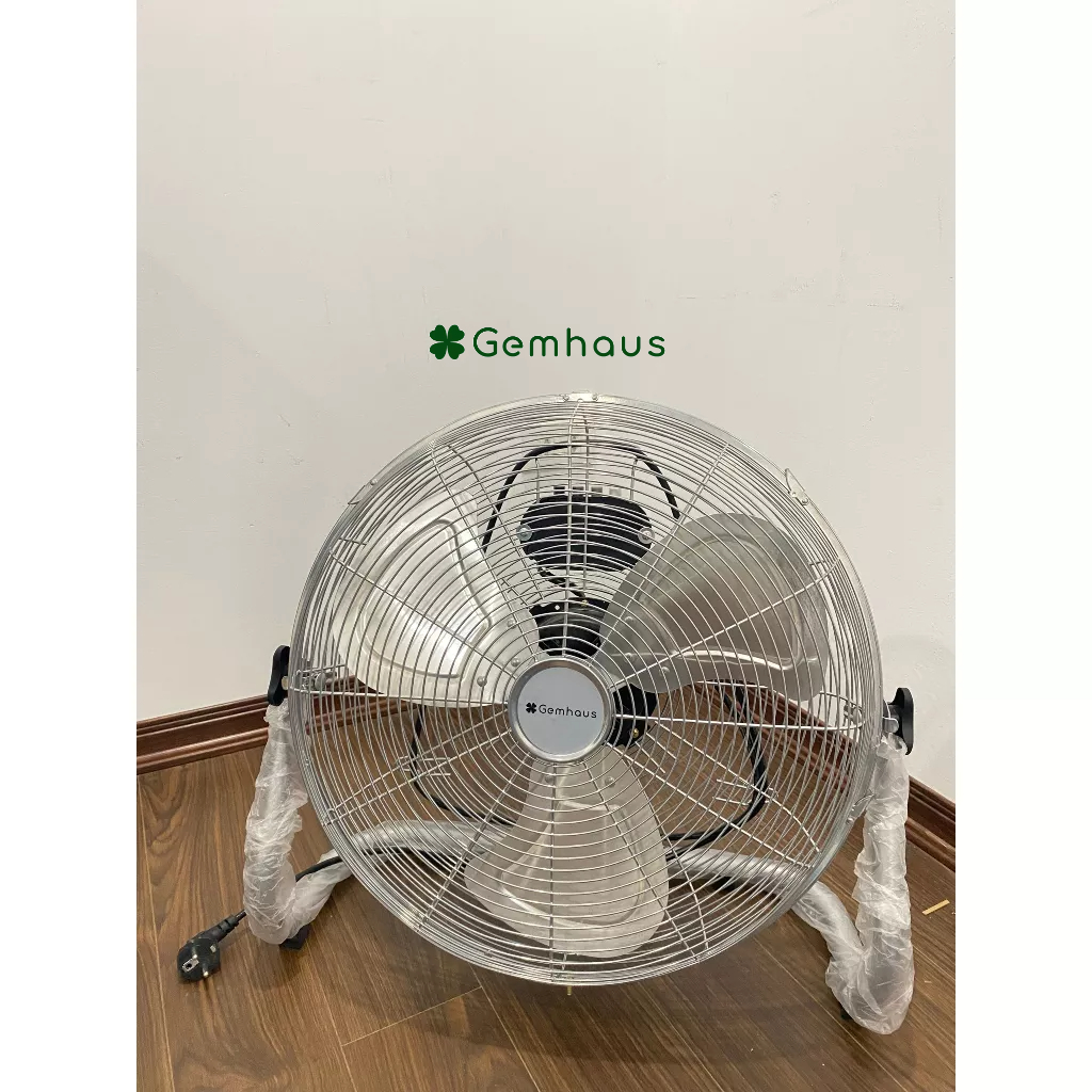 Quạt sàn Gemhaus GH450 chất liệu sáng bóng, công suất 120W mạnh mẽ