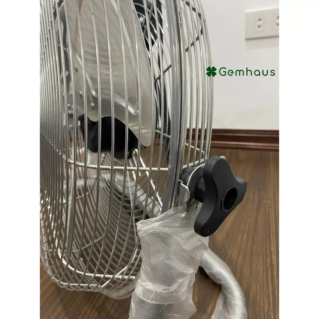 Quạt sàn Gemhaus GH450 chất liệu sáng bóng, công suất 120W mạnh mẽ