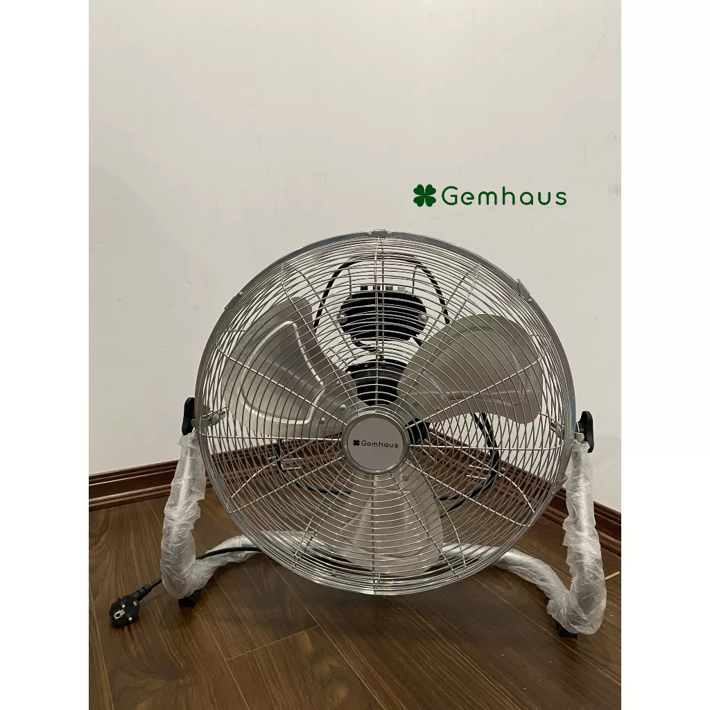 Quạt sàn Gemhaus GH450 chất liệu sáng bóng, công suất 120W mạnh mẽ