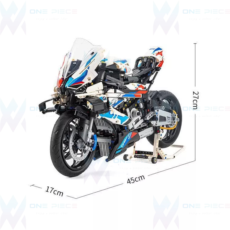 Mô Hình Xe Mô Tô BMW M1000RR 42130 Tỷ Lệ 1:5 Đồ Chơi Lắp Ráp 1920PCS