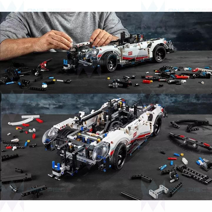 Đồ chơi lắp ráp mô hình Porsche 911 RSR 42096 tỉ lệ 1:10 1630PCS