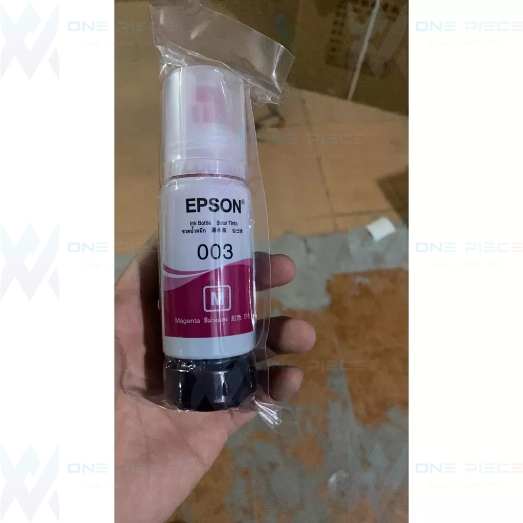 Mực in Epson 003 dùng cho máy in Epson L1110/ L1210/ L1250 đủ màu C/M/Y/BK