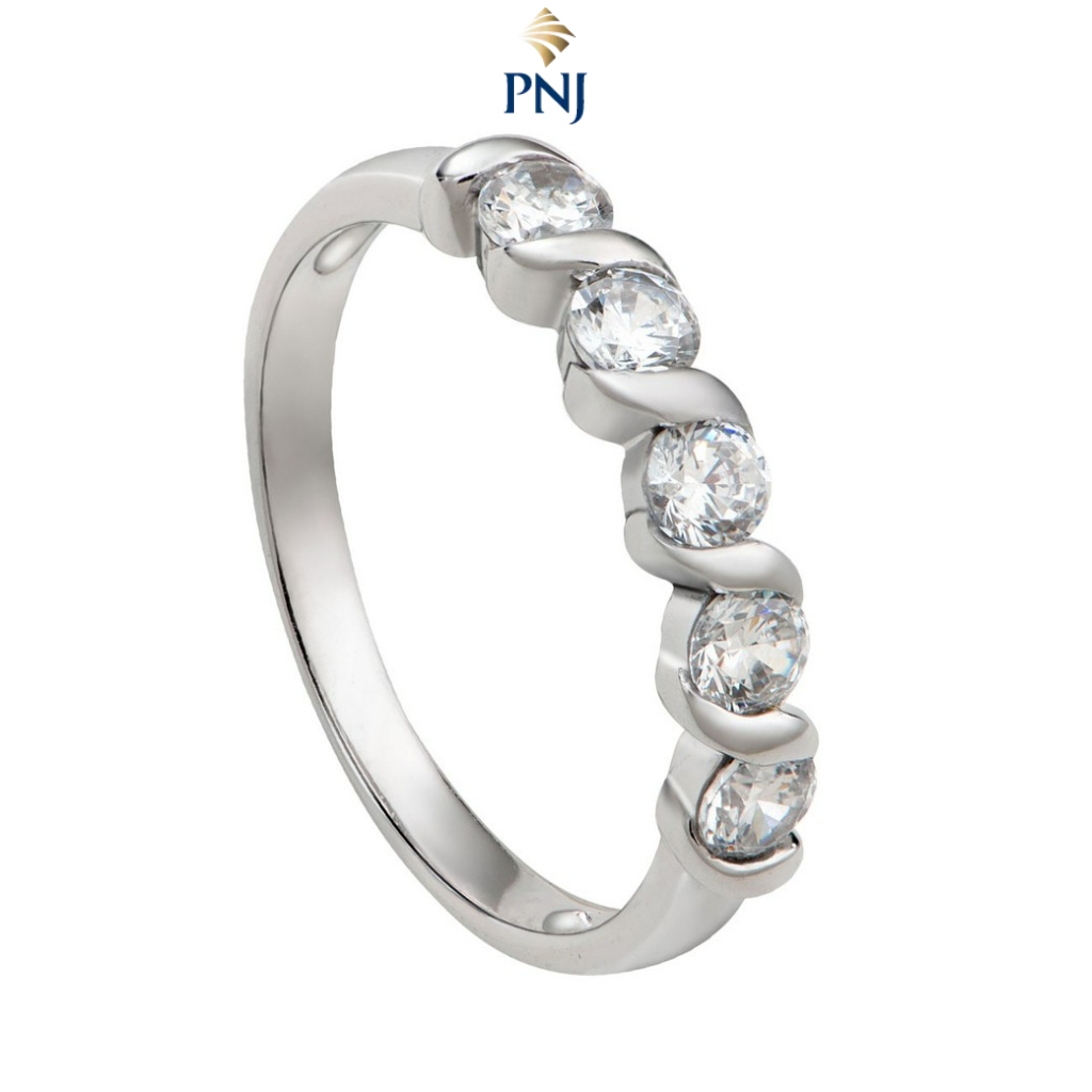 Nhẫn Bạc đính đá CZ PNJSilver XM00K000116