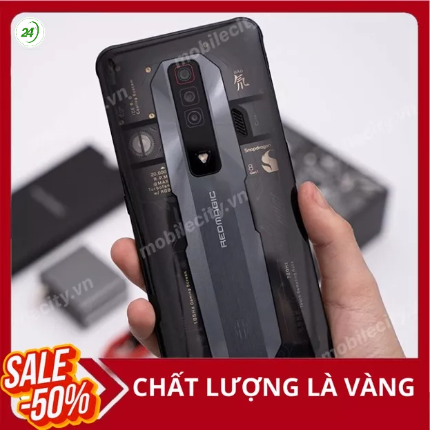[Sale 7/7] Điện Thoại Nubia Red Magic 7 (12 - 128Gb) Sạc Nhanh 65W Dành Riêng Game - 100% Chính Hãng