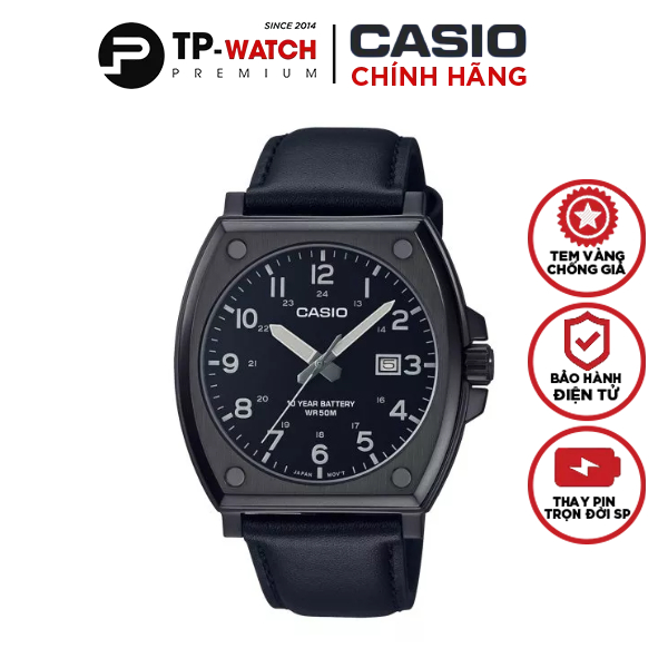 Đồng Hồ Nam Dây Da Casio MTP-E715L-1AVDF | MTP-E715L-1A