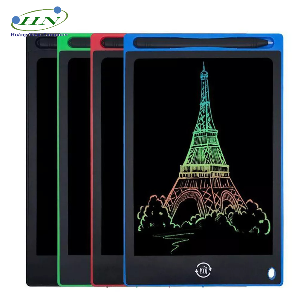 Bảng viết tự xóa đơn sắc dành cho bé