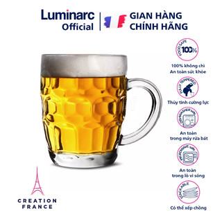 Bộ 6 cốc bia thủy tinh luminarc 300ml 15706*6 | hàng chính hãng