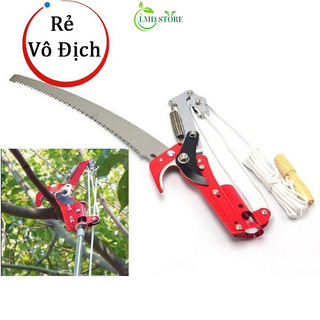 Kéo Cắt Cành Trên Cao - Đầu Kéo Cắt Tỉa Cành Có Cưa 2in1