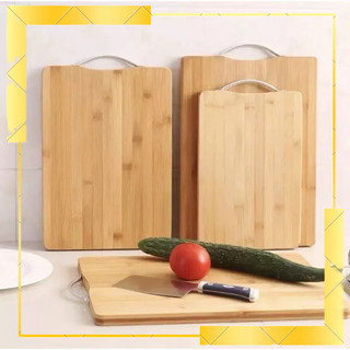Thớt làm bằng chất liệu gỗ trúc đủ kích cỡ