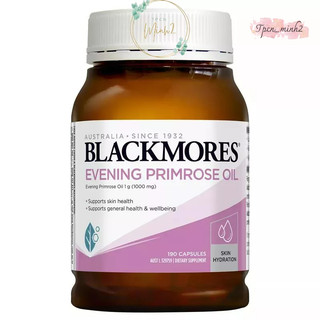 Tinh dầu Hoa Anh Thảo cân bằng nội tiết tố Blackmores Evening Primrose Oil