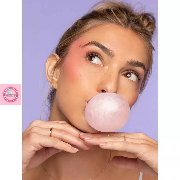 Phấn má hồng dạng thạch Sheglam willy wonka, phấn má hồng màu tím violet hương việt quất