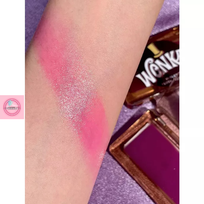 Phấn má hồng dạng thạch Sheglam willy wonka, phấn má hồng màu tím violet hương việt quất