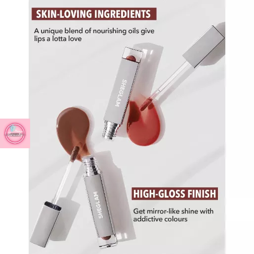 Son bóng SHEGLAM, son bóng dưỡng môi làm dày môi