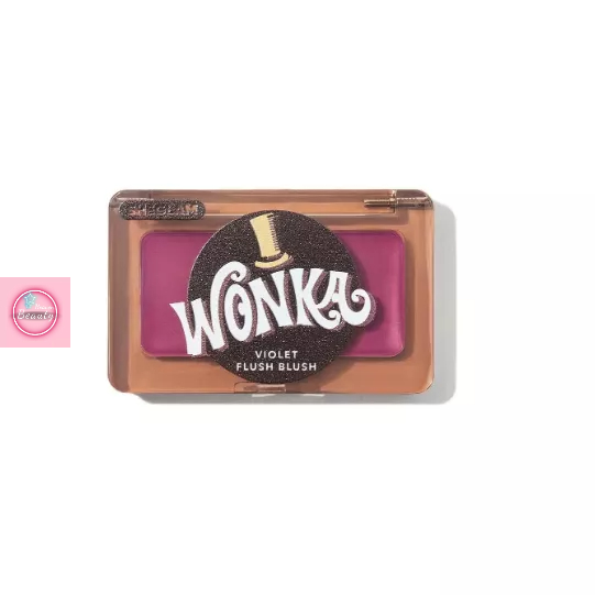 Phấn má hồng dạng thạch Sheglam willy wonka, phấn má hồng màu tím violet hương việt quất