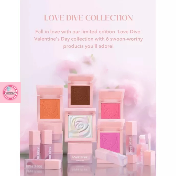 Phấn má hồng SHEGLAM Don't Pink Twice Love Dive Tender Heart