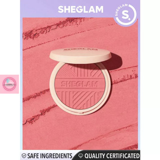 Phấn má hồng dạng nén SHEGLAM, má hồng siêu lì cam đào hồng đào hot trend