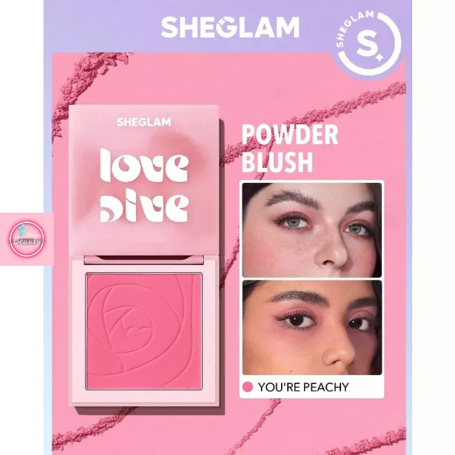 Phấn má hồng SHEGLAM Don't Pink Twice Love Dive Tender Heart