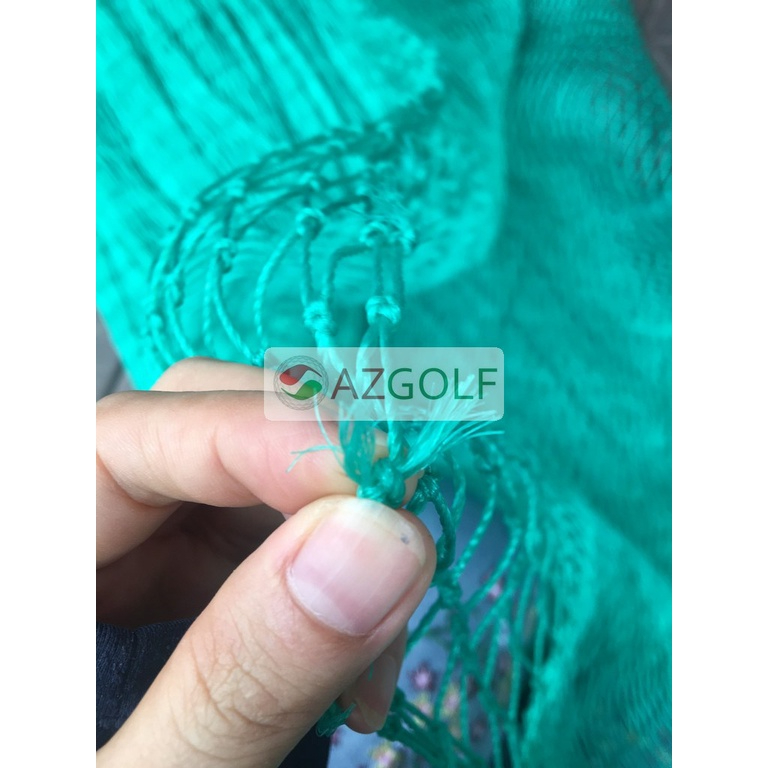 Lưới tập Golf - loại 34 sợi - ĐI SẴN DÂY VIỀN - các kích thước lưới theo yêu cầu Golfer - lưới HDPE công trình chống UV