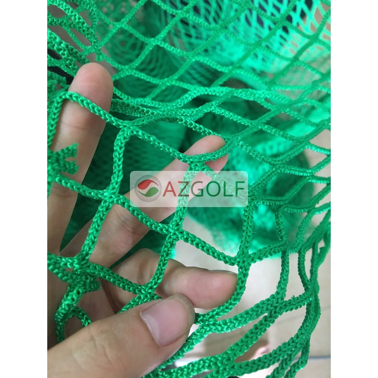 Lưới tập Golf - loại 34 sợi - ĐI SẴN DÂY VIỀN - các kích thước lưới theo yêu cầu Golfer - lưới HDPE công trình chống UV
