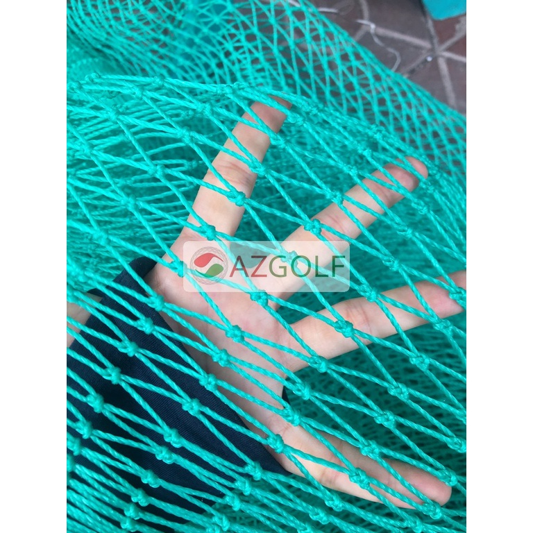Lưới tập Golf - loại 34 sợi - ĐI SẴN DÂY VIỀN - các kích thước lưới theo yêu cầu Golfer - lưới HDPE công trình chống UV