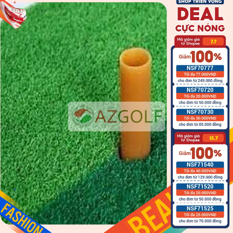 Tee cao su golf nhiều kích thước 43mm ,  54mm , 70mm - bền - chắc chắn