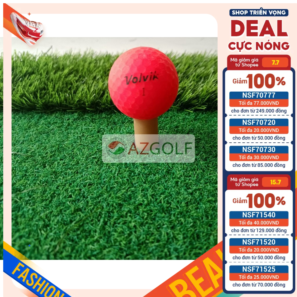 Thảm tập swing golf cao cấp 30cm x 60cm TẶNG KÈM: Tee cao su và bóng golf xốp nhựa