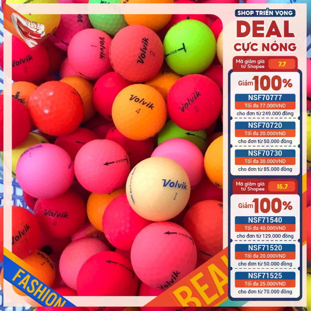 BÓNG GOLF MÀU -  CHÍNH HÃNG MỚI ĐẸP