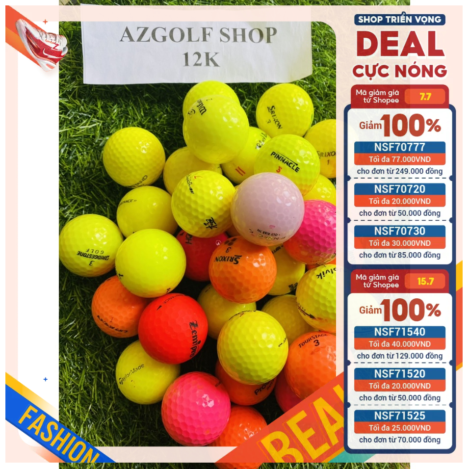 BÓNG GOLF MÀU -  CHÍNH HÃNG MỚI ĐẸP