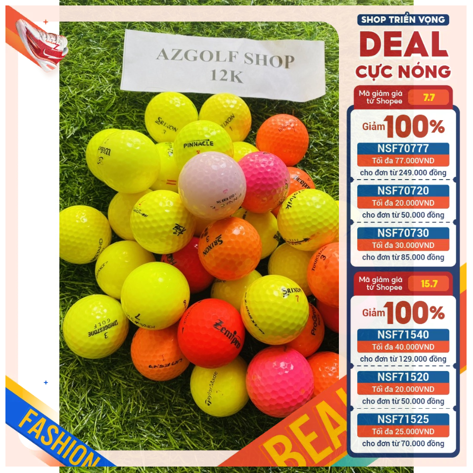 BÓNG GOLF MÀU -  CHÍNH HÃNG MỚI ĐẸP