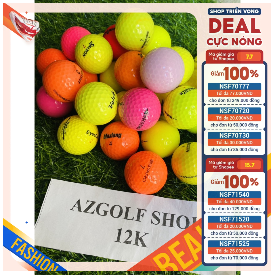 BÓNG GOLF MÀU -  CHÍNH HÃNG MỚI ĐẸP